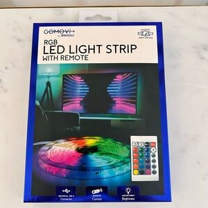 LED Light Strip with Color Changing Dimmable Remote USB - GOMOVI by Vivitar RGB